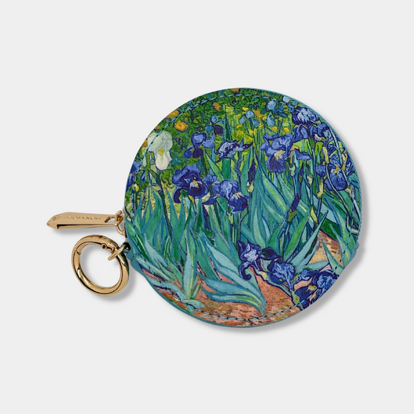 Van Gogh Irises Round Zipper Case