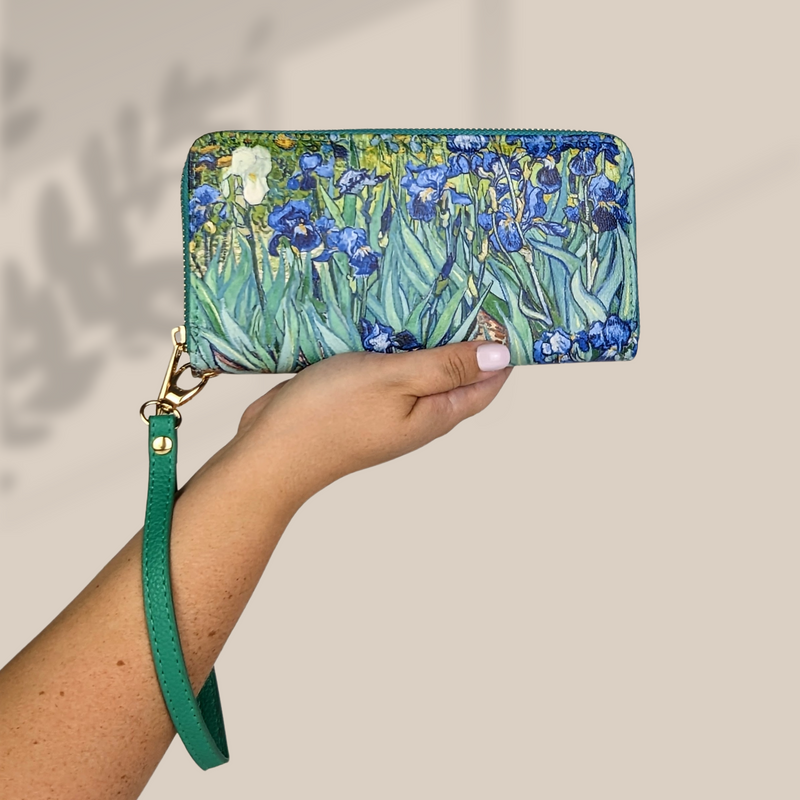 Van Gogh Irises Bifold Wallet