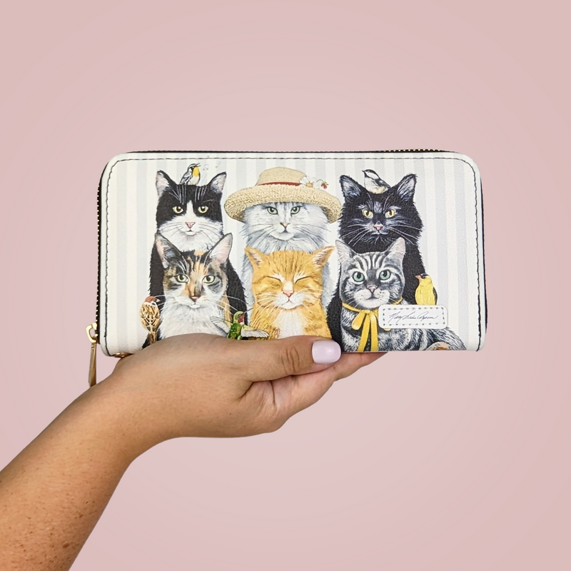 Mary Lake-Thompson Cats Bifold Wallet