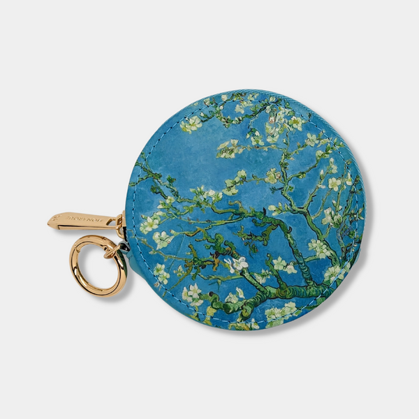 Van Gogh Almond Blossoms Round Zipper Case