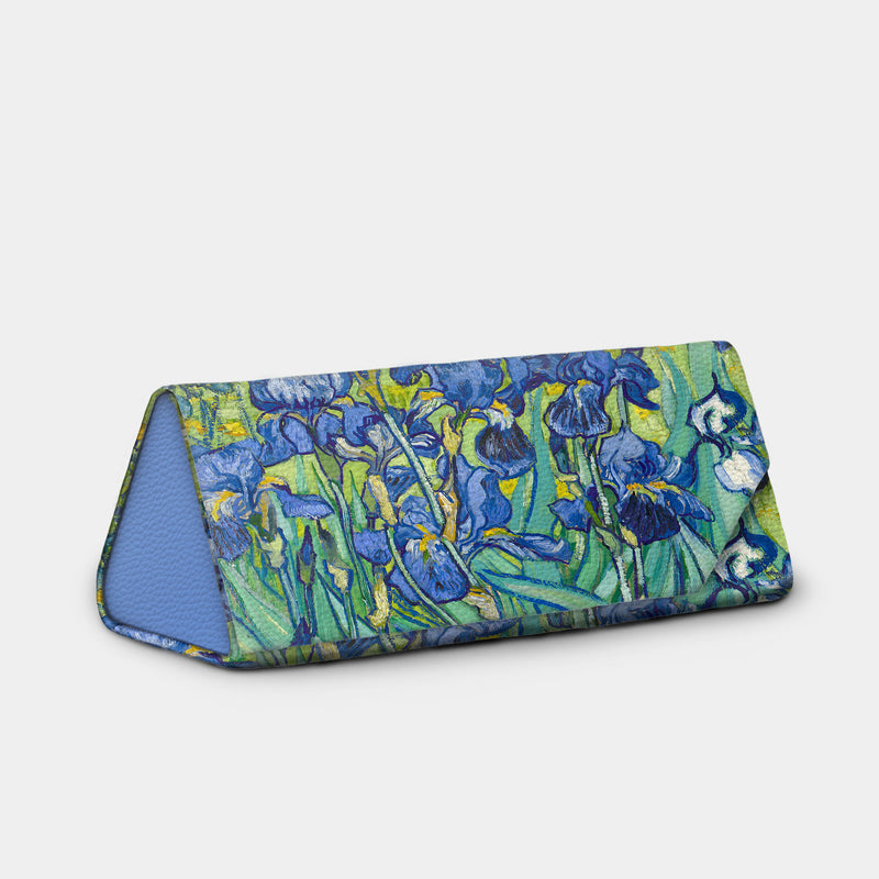 Van Gogh Irises Foldable Eyeglass Case