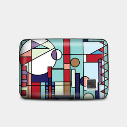 Frank Lloyd Wright City by the Sea RFID Armored Wallet