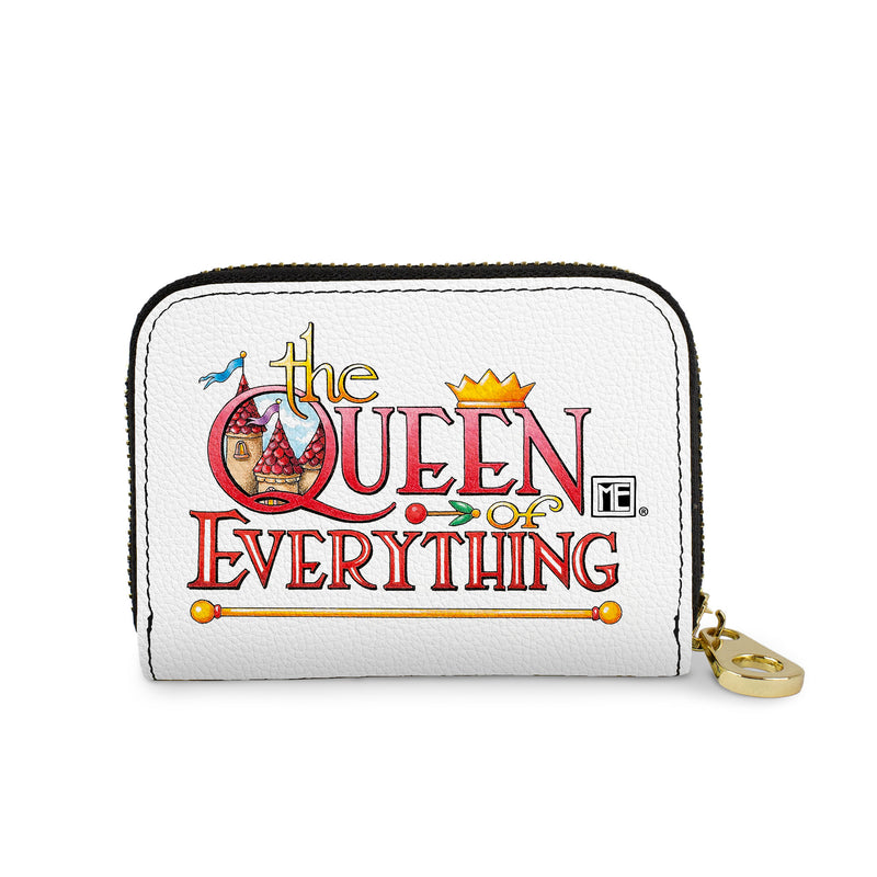 Mary Engelbreit Queen of Everything Double Sided RFID Zipper Wallet