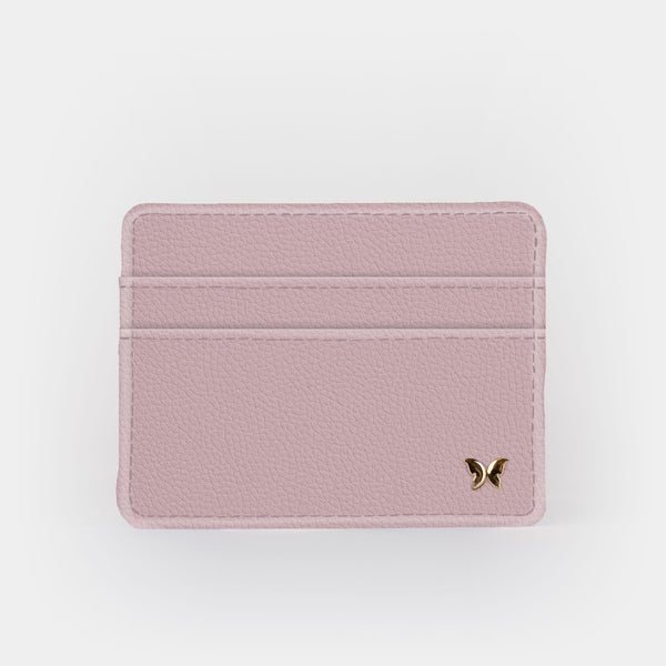 Minimalist Carnation Pink RFID Slim Wallet