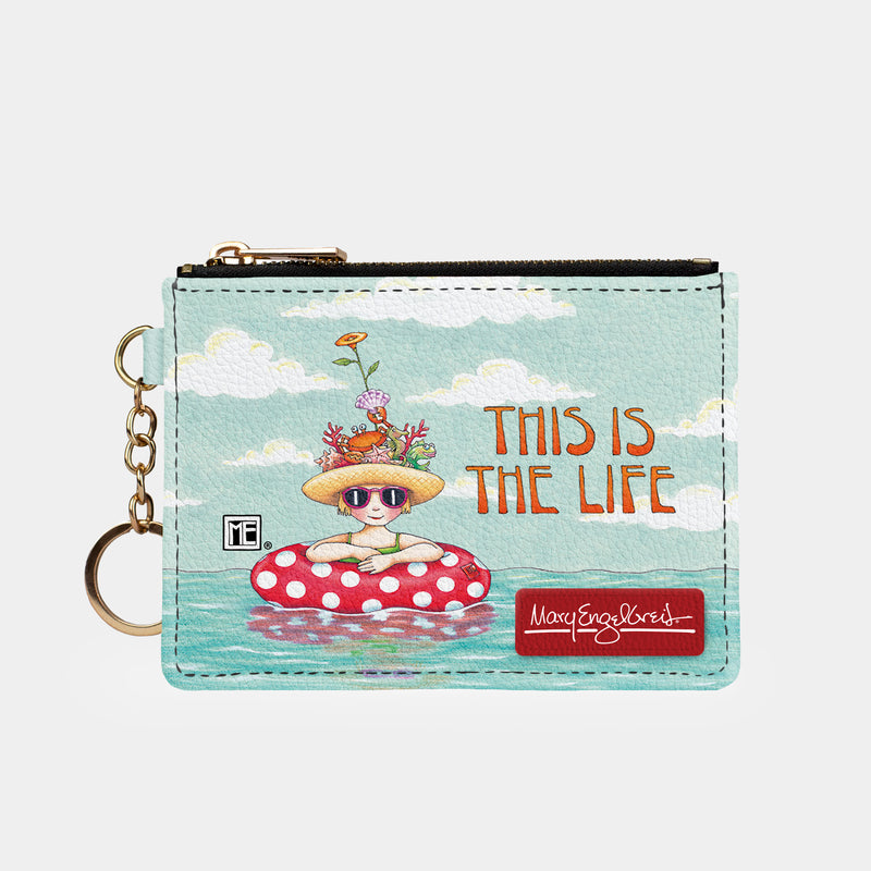 Mary Engelbreit This is the Life Keychain RFID Wallet