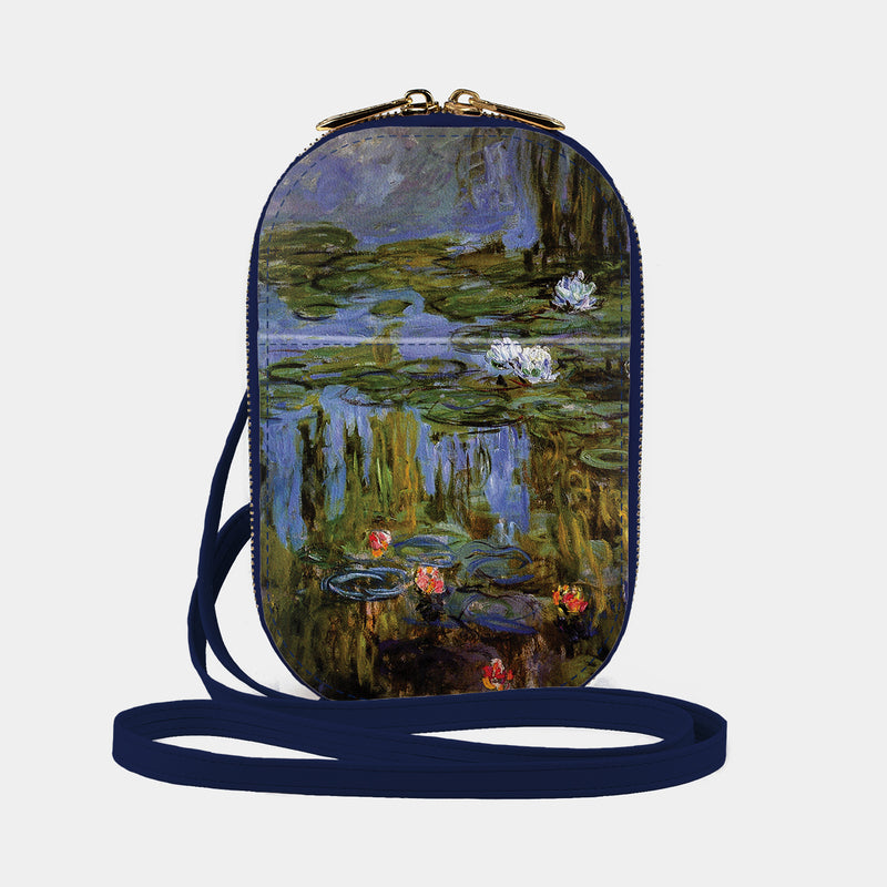 Monet Water Lilies Crossbody Bag