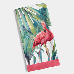Flamingo Napkin, Hostess 8" x 4.4" - 12ct
