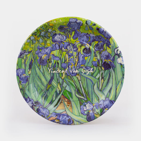 Van Gogh - Irises Paper Plates 10.5" - 8ct
