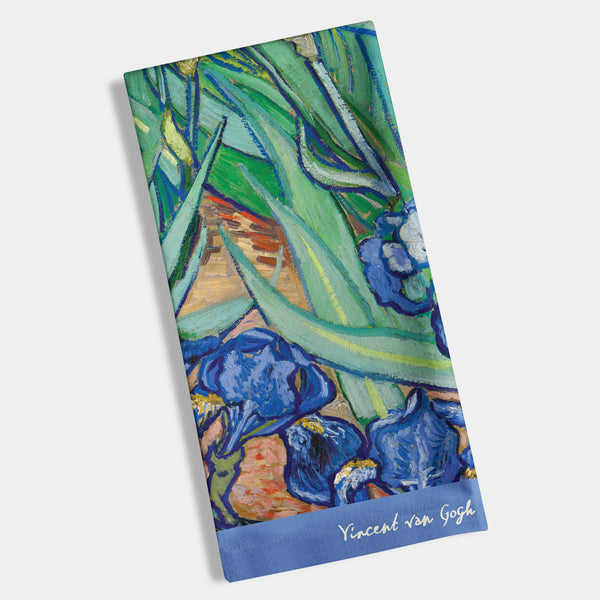 Van Gogh - Irises Napkin, Hostess 8" x 4.4" - 12ct